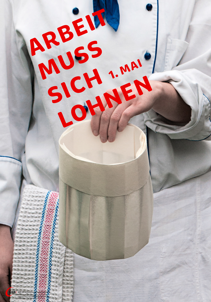 Plakatkampagne 1. Mai Tag der Arbeit