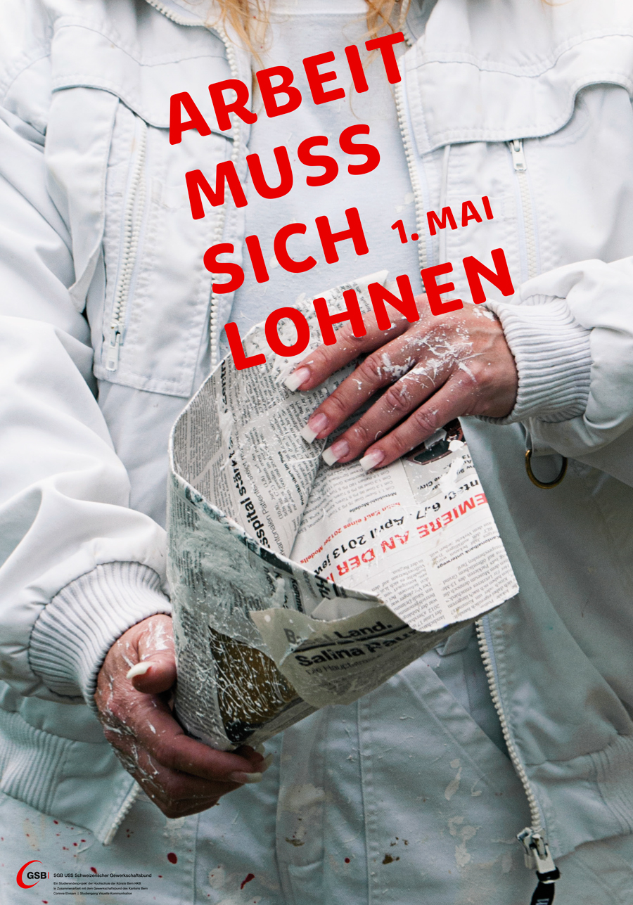 Plakatkampagne 1. Mai Tag der Arbeit