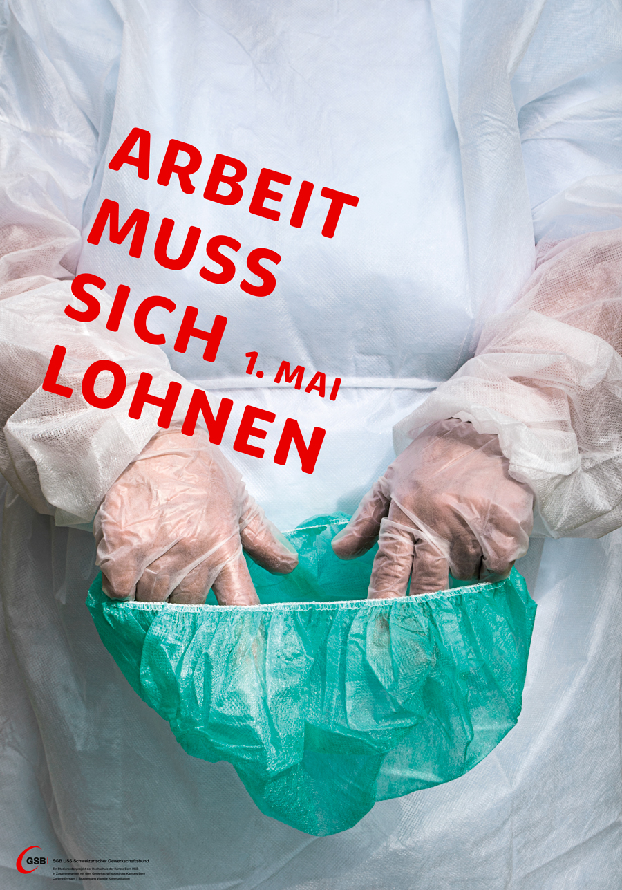 Plakatkampagne 1. Mai Tag der Arbeit