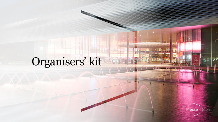 Messe Basel Organiers' kit