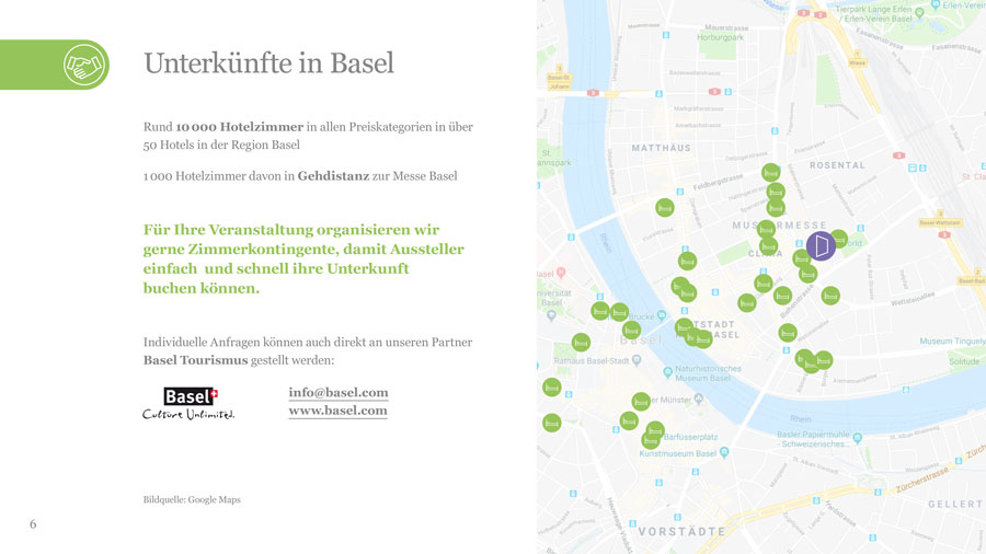Messe Basel Organiers' kit