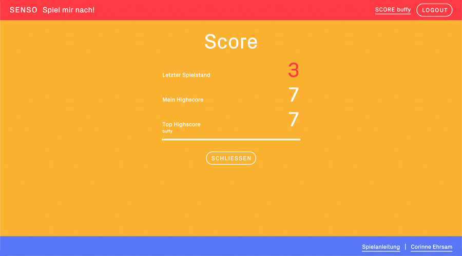 Senso Game